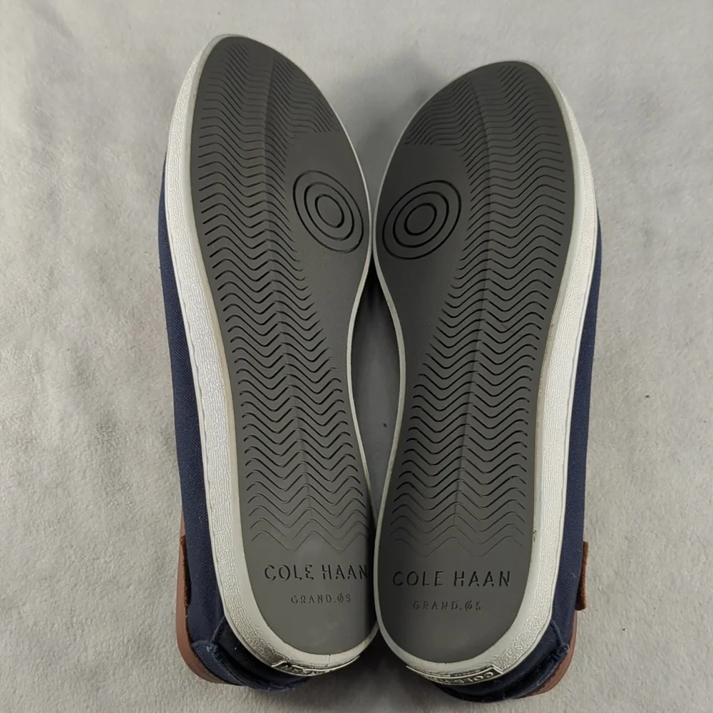 Cole Haan Nantucket Loafer II Navy Handstain Mens Size 13 With Box‎